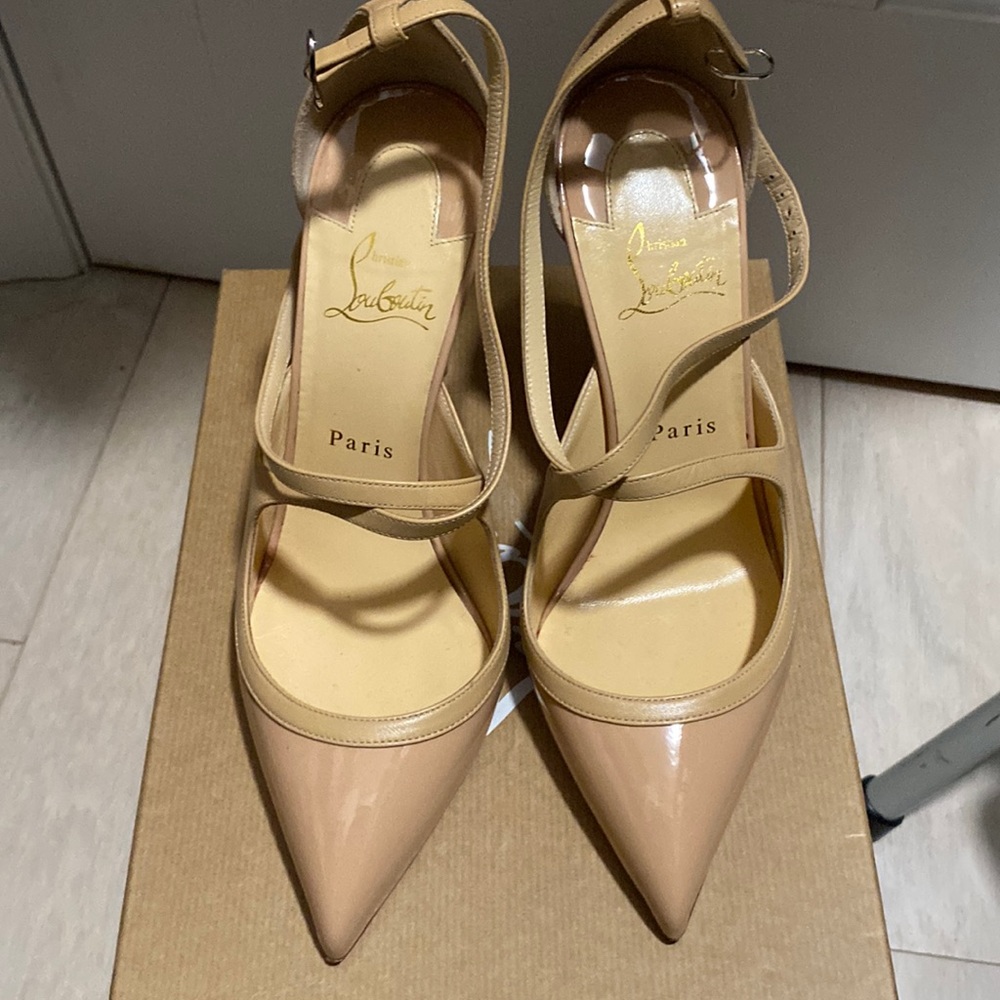 beautiful patent leather Christian Louboutin